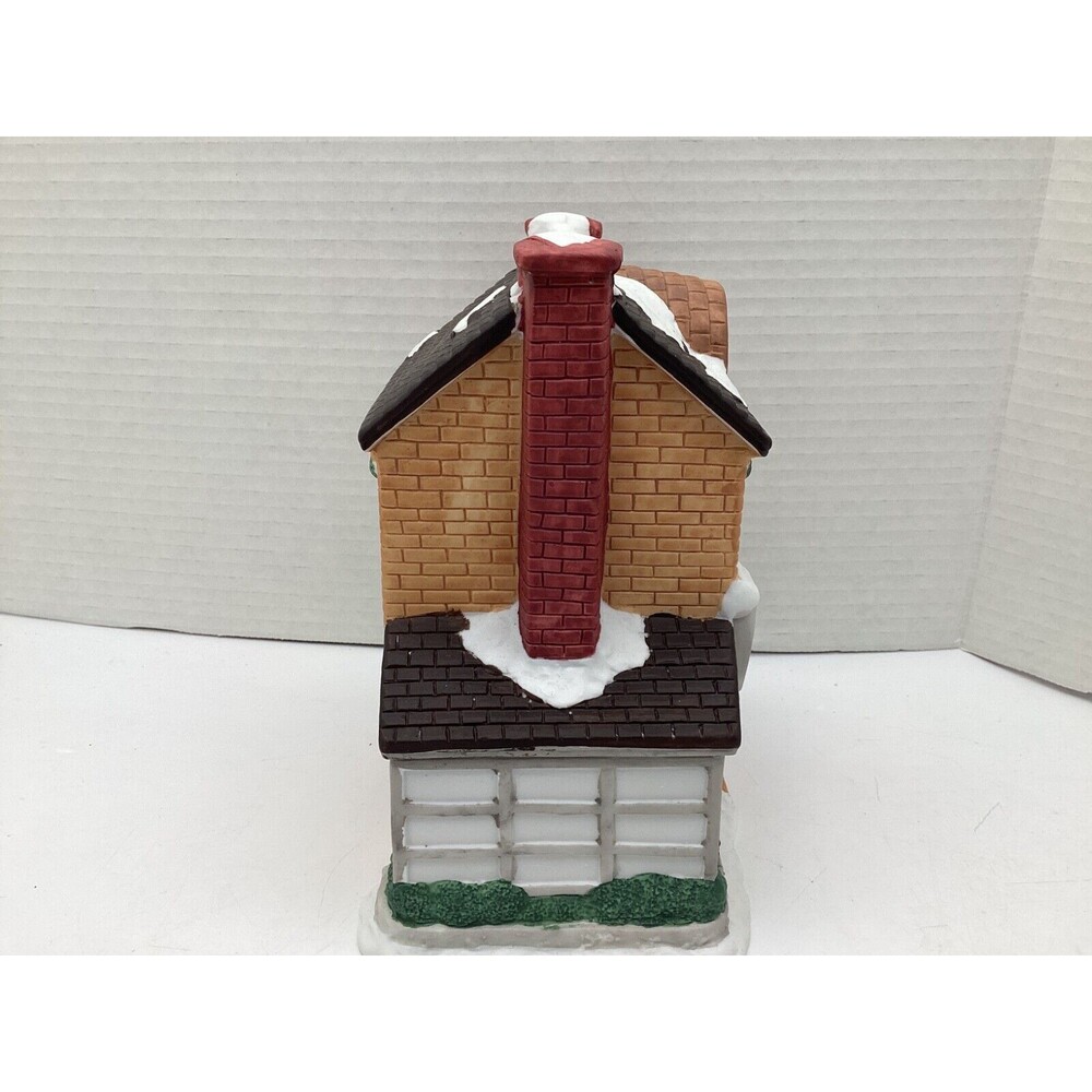 Christmas Village Lighted House Toy Shoppe Victorian Caldor Stores Hand Painted - Picture 3 of 9
